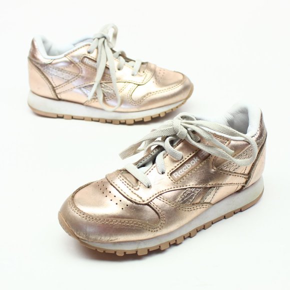 reebok classic leather metallic
